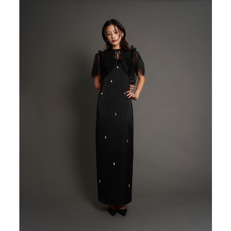 SATIN BIJOU SET DRESS | My shawty | 詳細画像4 