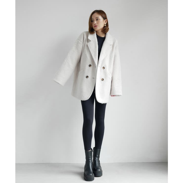 SHAGGY MIDDLE JACKET | My shawty | 詳細画像2 