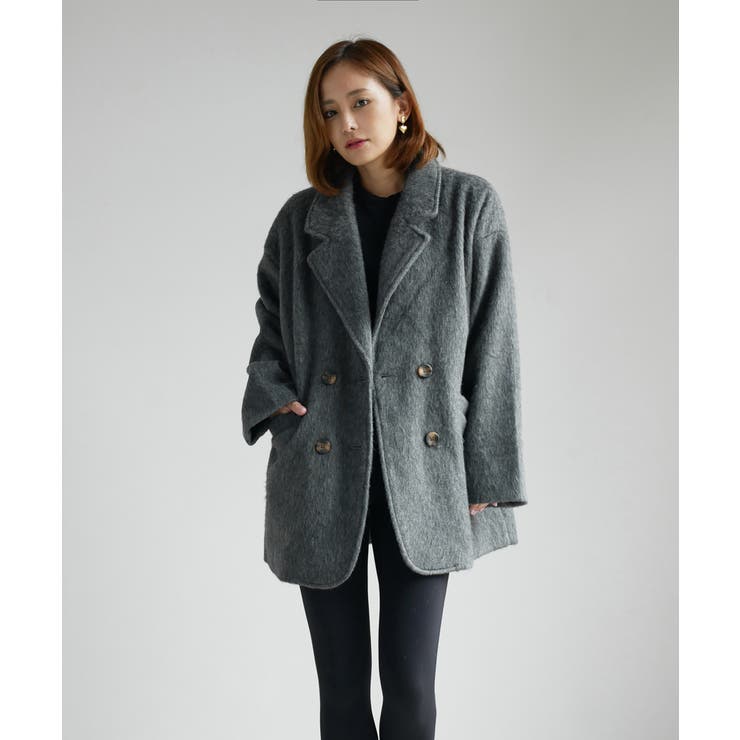 SHAGGY MIDDLE JACKET | My shawty | 詳細画像12 