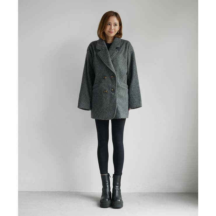 SHAGGY MIDDLE JACKET | My shawty | 詳細画像8 