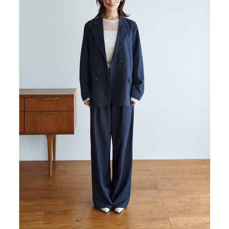 STRIPE JACKET SET UP | My shawty | 詳細画像9 