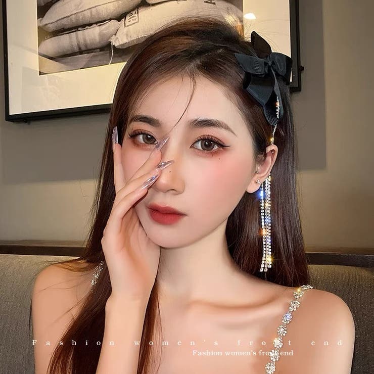 Naidy 韓国ブラックリボンキラキラチェーン綺麗めカチューシャ 品番 Asmw Naidy ナイディ のレディースファッション通販 Shoplist ショップリスト Naidy 韓国ブラックリボンキラキラチェーン綺麗めカチューシャ 品番 Asmw Naidy ナイディ のレディースファッション通販 Shoplist ショップリスト