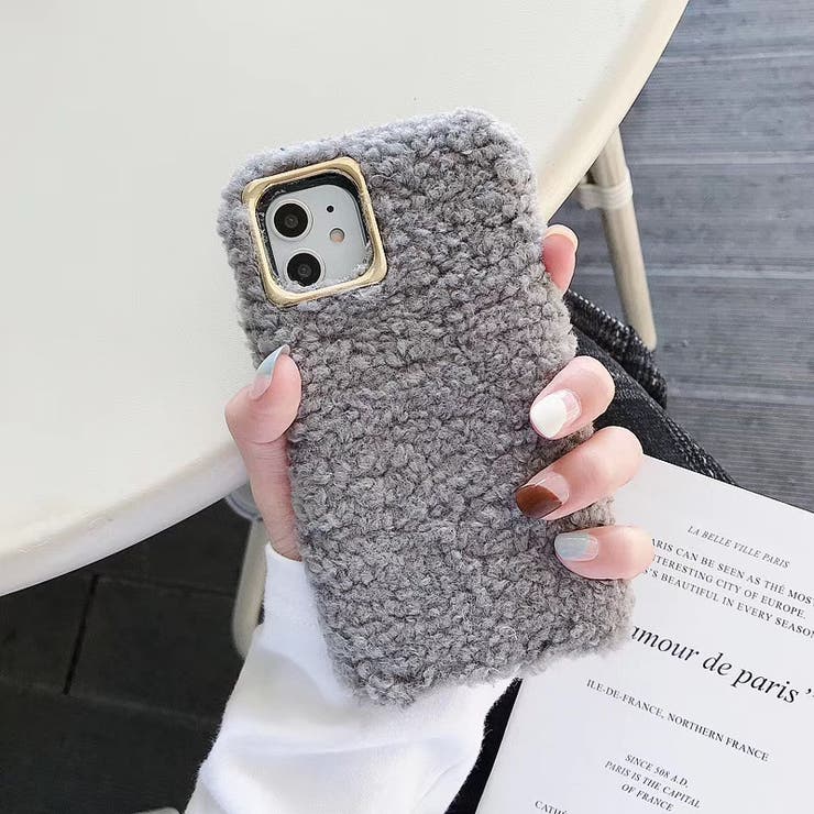 ラムウール素材 もこもこ Iphone 品番 Asmw Naidy ナイディ のレディースファッション通販 Shoplist ショップリスト