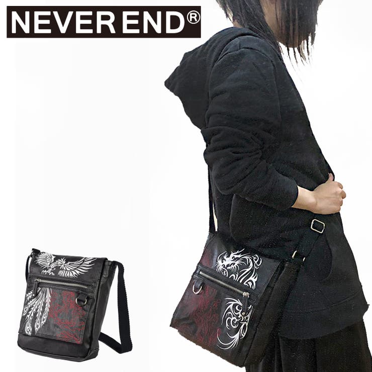 和柄トライバル刺繍入り Puショルダーバッグ 8681 685 品番 Nedm Neverend ネバーエンド のメンズ ファッション通販 Shoplist ショップリスト