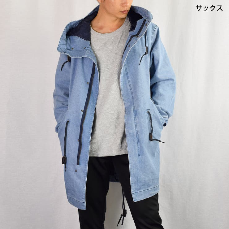 9 8oz ストレッチデニム モッズコート 8771 334 品番 Nedm Neverend ネバーエンド のメンズ ファッション通販 Shoplist ショップリスト
