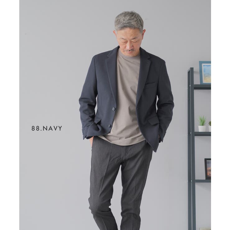 テーラードジャケット メンズ ストレッチ | AWC | 詳細画像10 