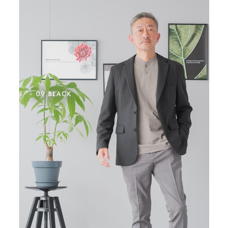 テーラードジャケット メンズ ストレッチ | AWC | 詳細画像11 