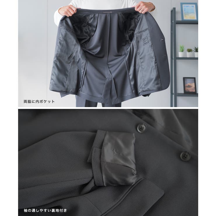 テーラードジャケット メンズ ストレッチ | AWC | 詳細画像17 