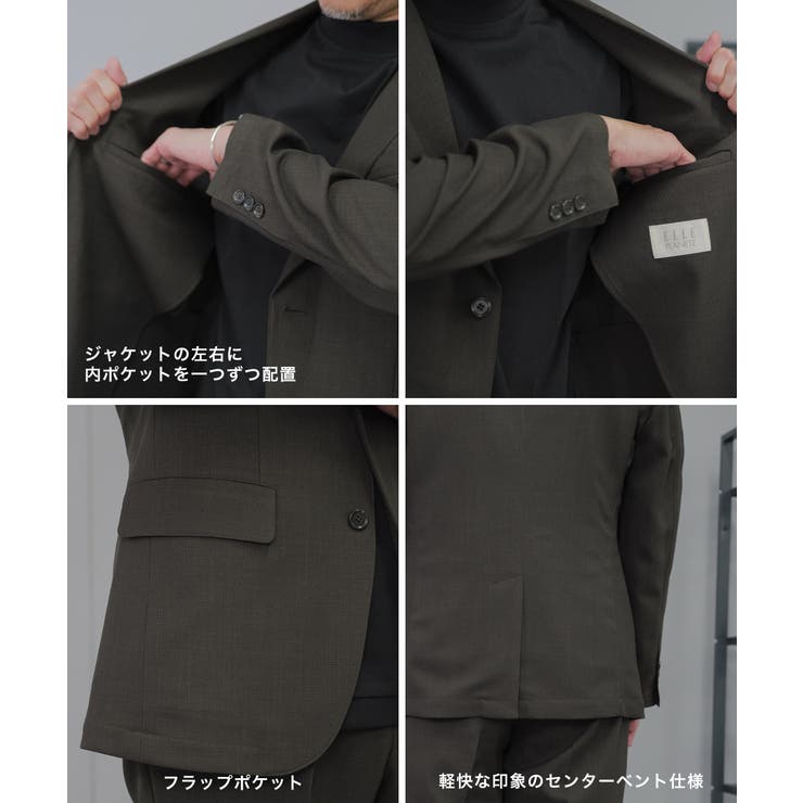 セットアップ メンズ スーツ | AWC | 詳細画像14 