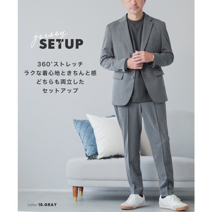 セットアップ メンズ スーツ | AWC | 詳細画像2 