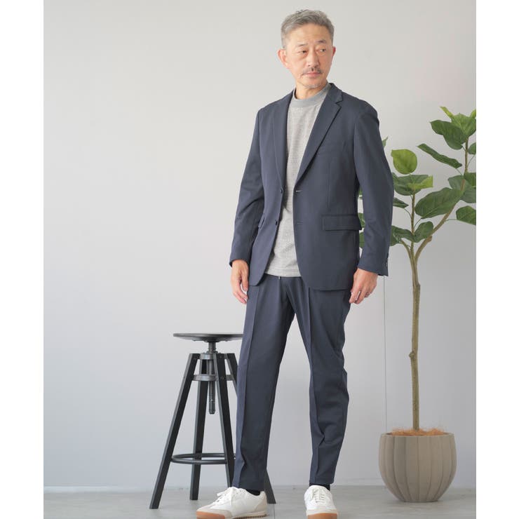 ネイビー | セットアップ メンズ スーツ | AWC