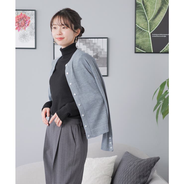 カーディガン レディース オフィス | Festinalente | 詳細画像11 