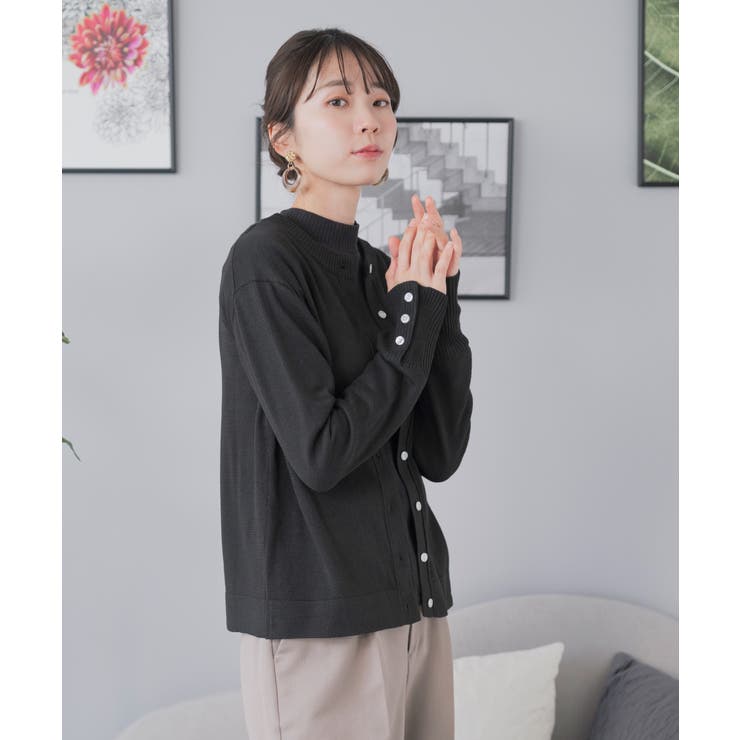 カーディガン レディース オフィス | Festinalente | 詳細画像13 