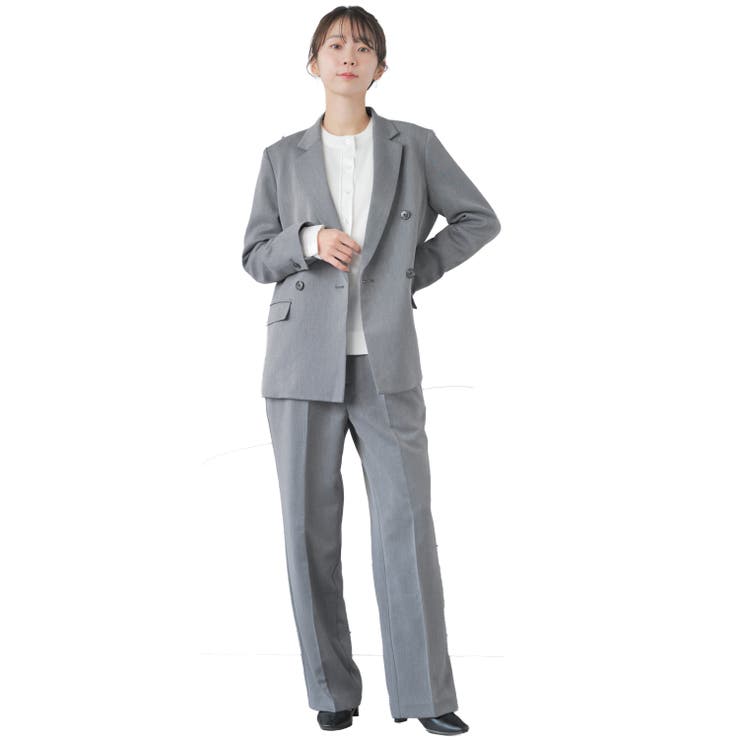 グレー | ビジネススーツ レディース パンツスーツ | Festinalente