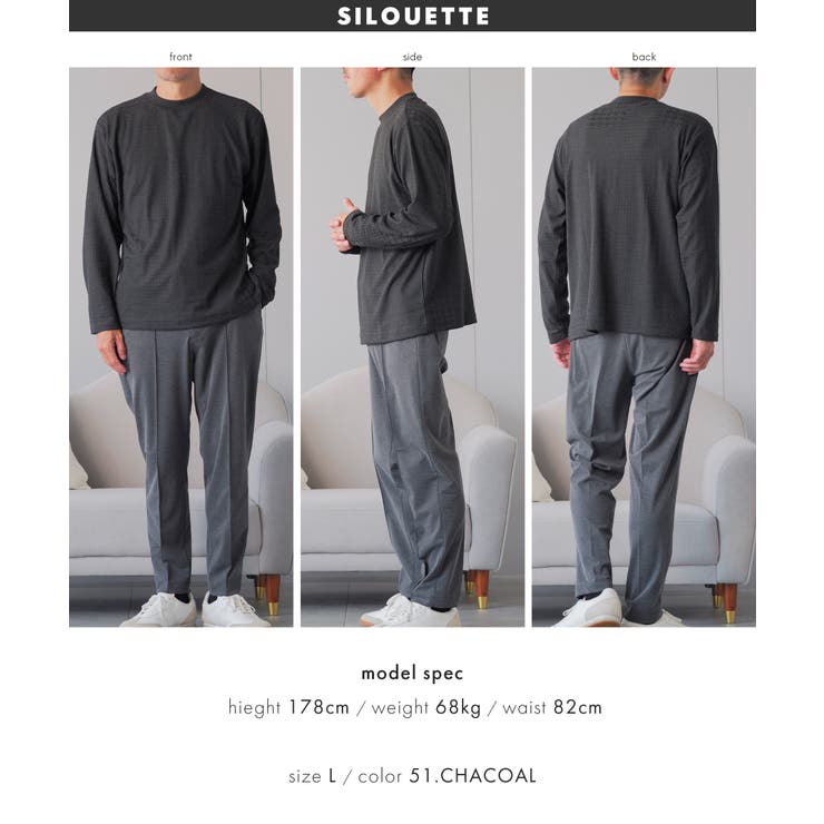 Tシャツ メンズ 長袖 | AWC | 詳細画像13 