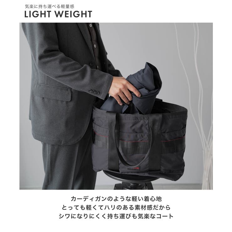 ステンカラーコート メンズ 薄手 | AWC | 詳細画像7 