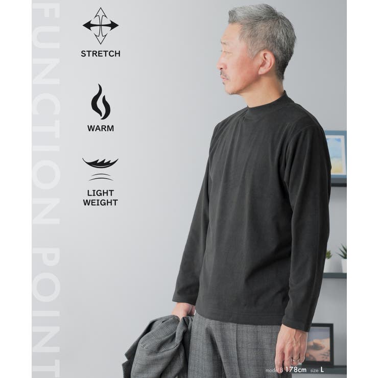 カットソー メンズ 長袖 | AWC | 詳細画像3 