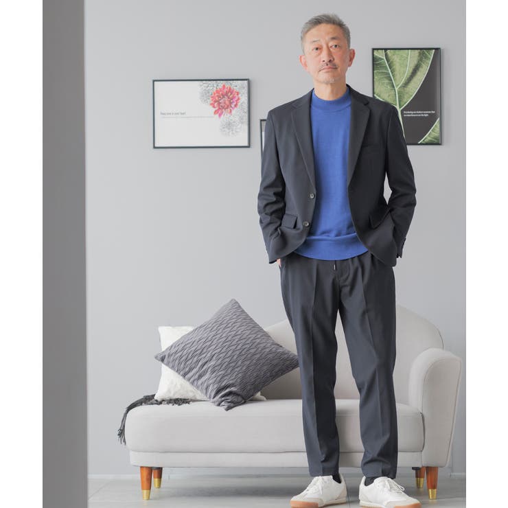 ブルー | ニット メンズ セーター | AWC