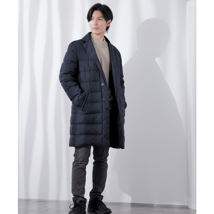 31C.千鳥格子 | チノパン メンズ 裏起毛 | AWC