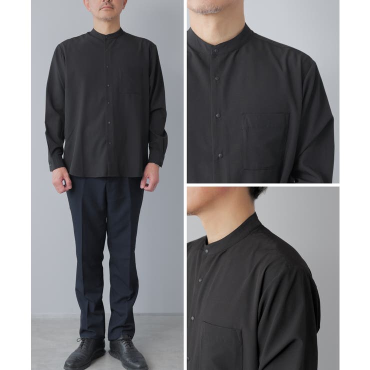 シャツ メンズ 長袖 | AWC | 詳細画像14 