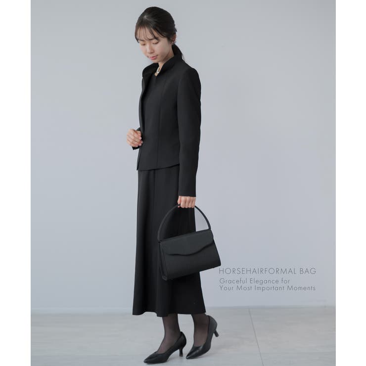 フォーマルバッグ ホースヘアー レディース | Festinalente | 詳細画像14 