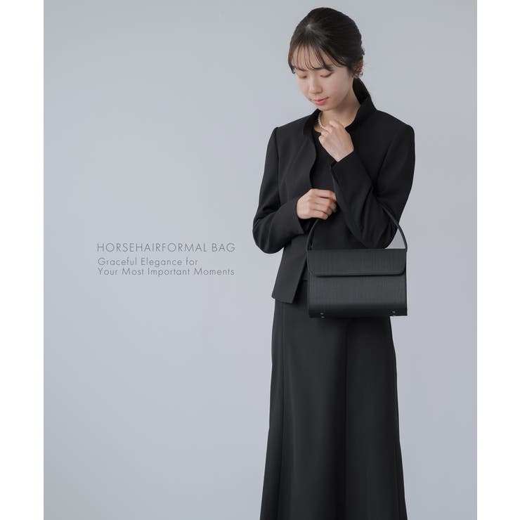 フォーマルバッグ ホースヘアー レディース | Festinalente | 詳細画像13 