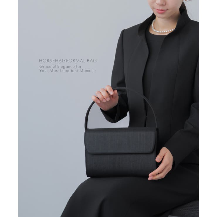 フォーマルバッグ ホースヘアー レディース | Festinalente | 詳細画像4 