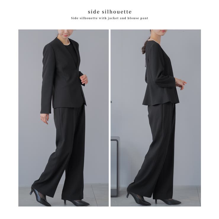 喪服 レディース パンツスーツ | Festinalente | 詳細画像12 
