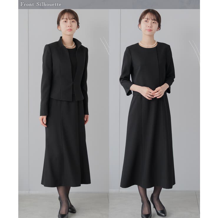 喪服 レディース ロング丈[品番：NEDM0001149]｜Festinalente