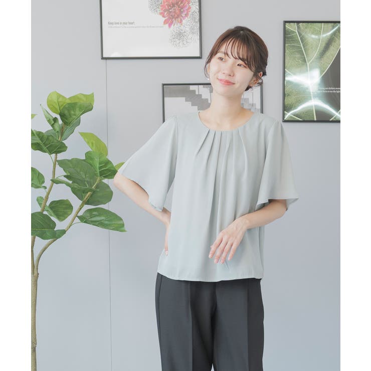 ミント | レディース オフィス ブラウス | Festinalente