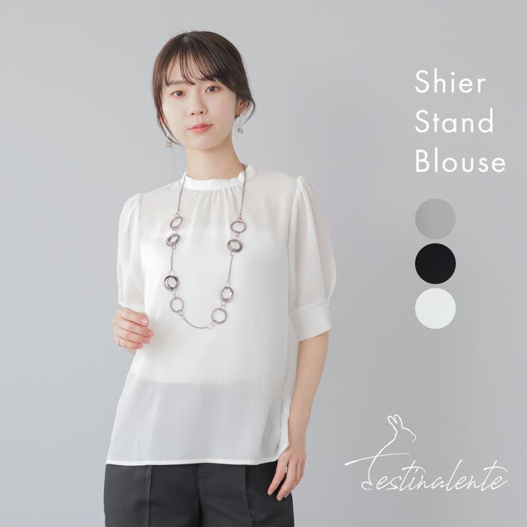 ブラウス 半袖 レディース | Festinalente | 詳細画像1 