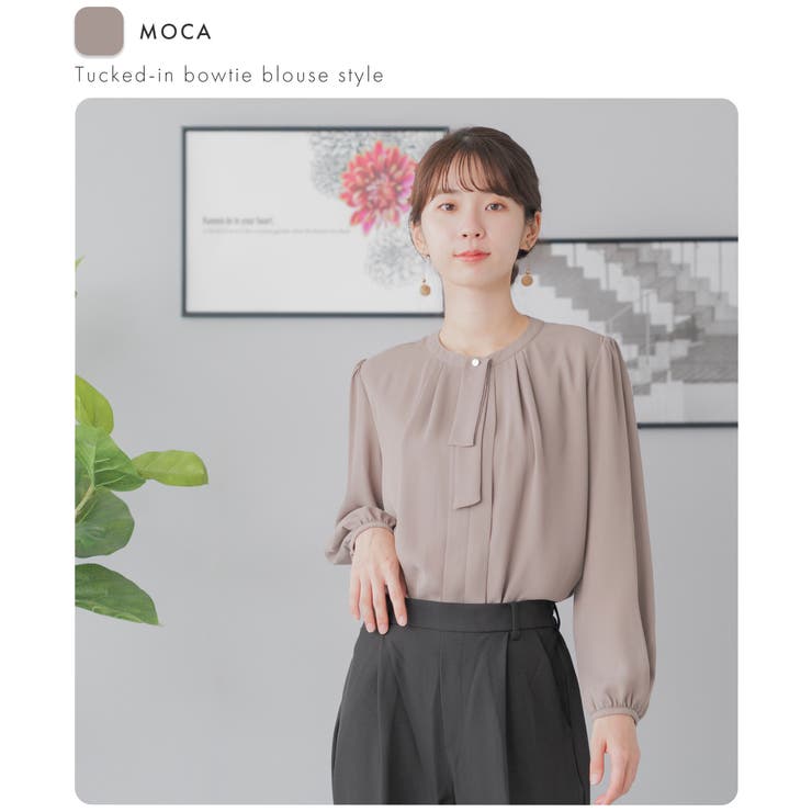 ブラウス レディース ボウタイ | Festinalente | 詳細画像11 