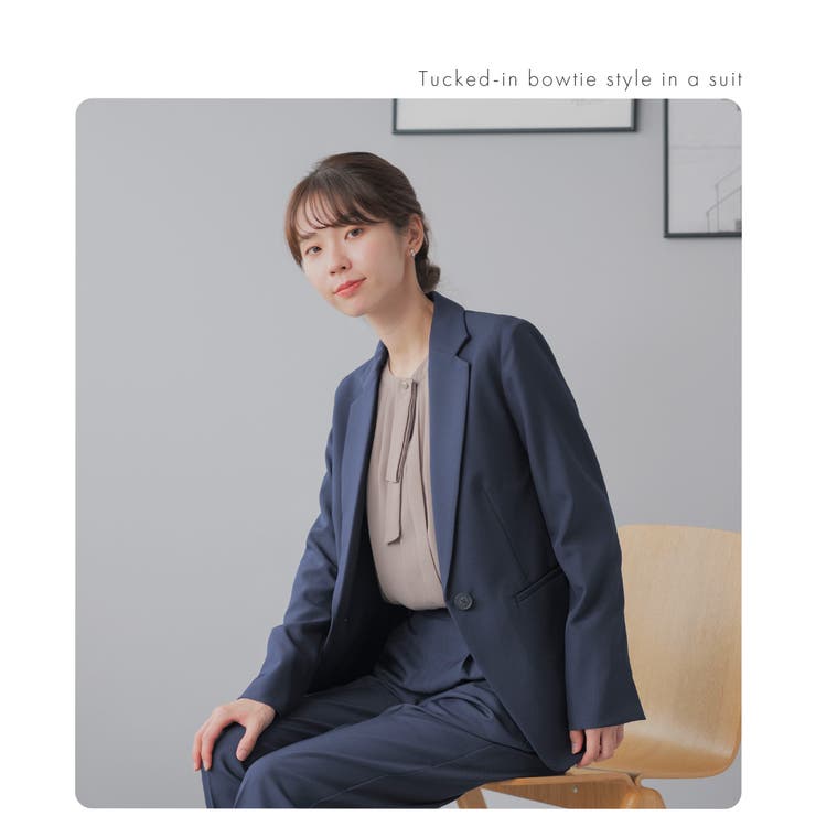 ブラウス レディース ボウタイ | Festinalente | 詳細画像12 