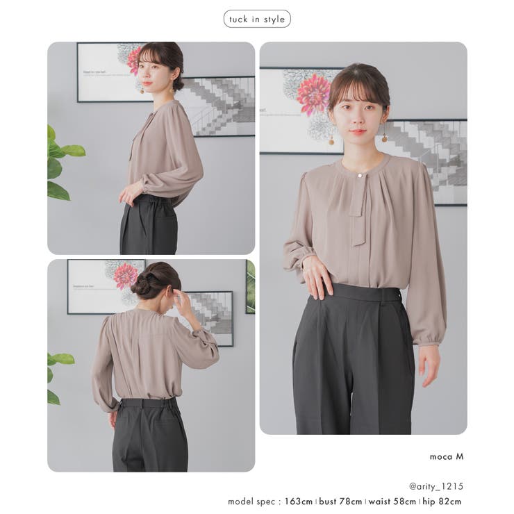 ブラウス レディース ボウタイ | Festinalente | 詳細画像16 