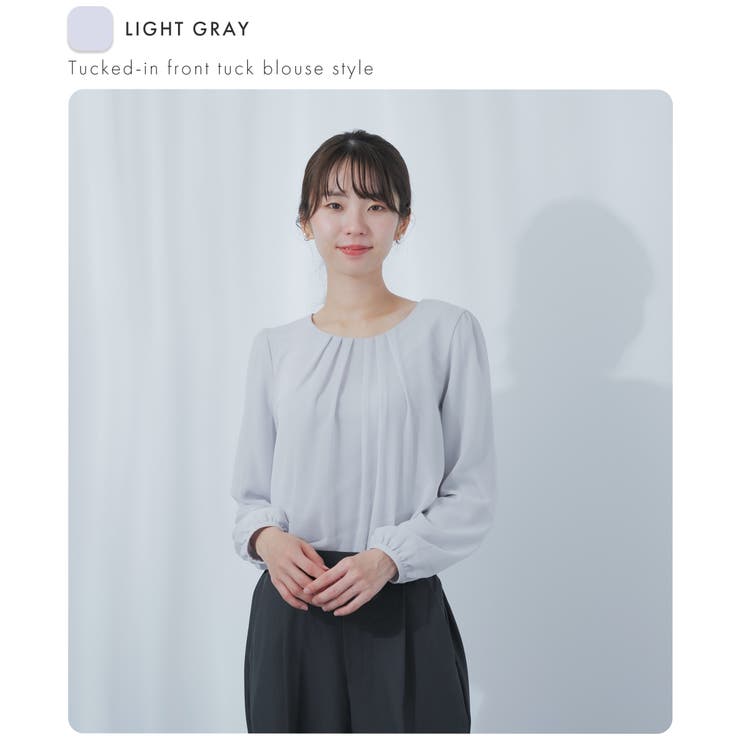 ブラウス 長袖 裏起毛 | Festinalente | 詳細画像12 