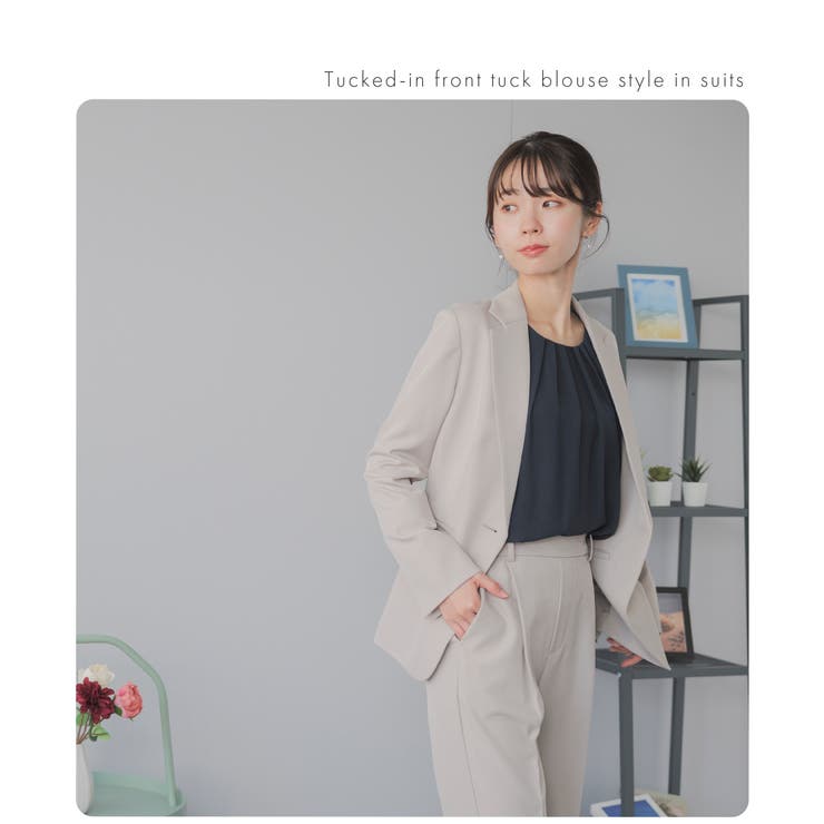 ブラウス 長袖 裏起毛 | Festinalente | 詳細画像15 