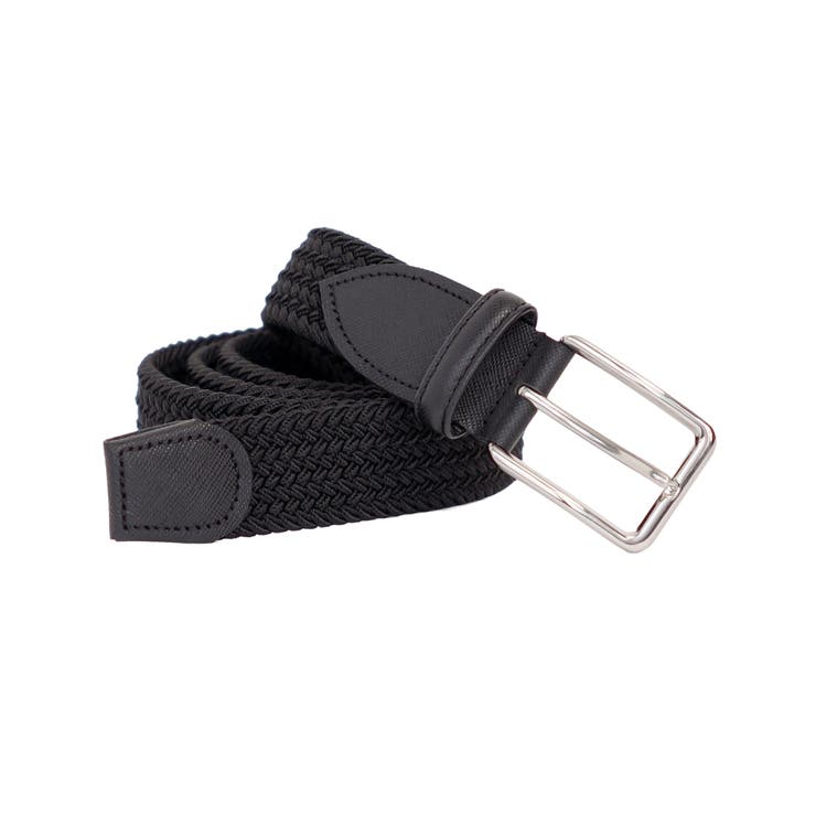 ブラック | ベルト メッシュベルト 牛革 | AWC