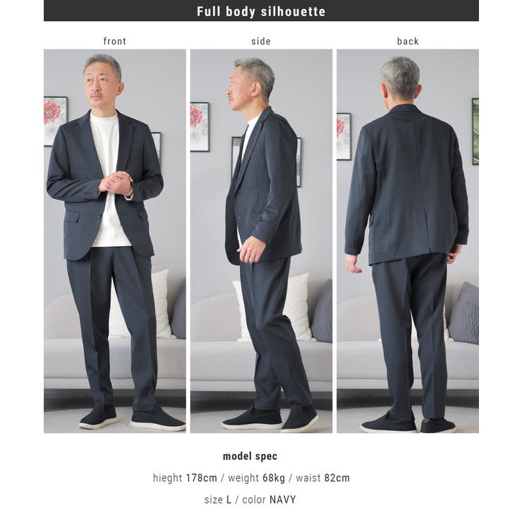 セットアップ メンズ スーツ | AWC | 詳細画像14 