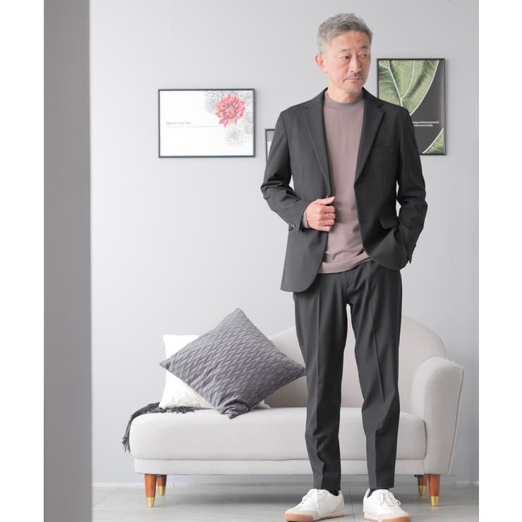 ブラック | セットアップ メンズ スーツ | AWC