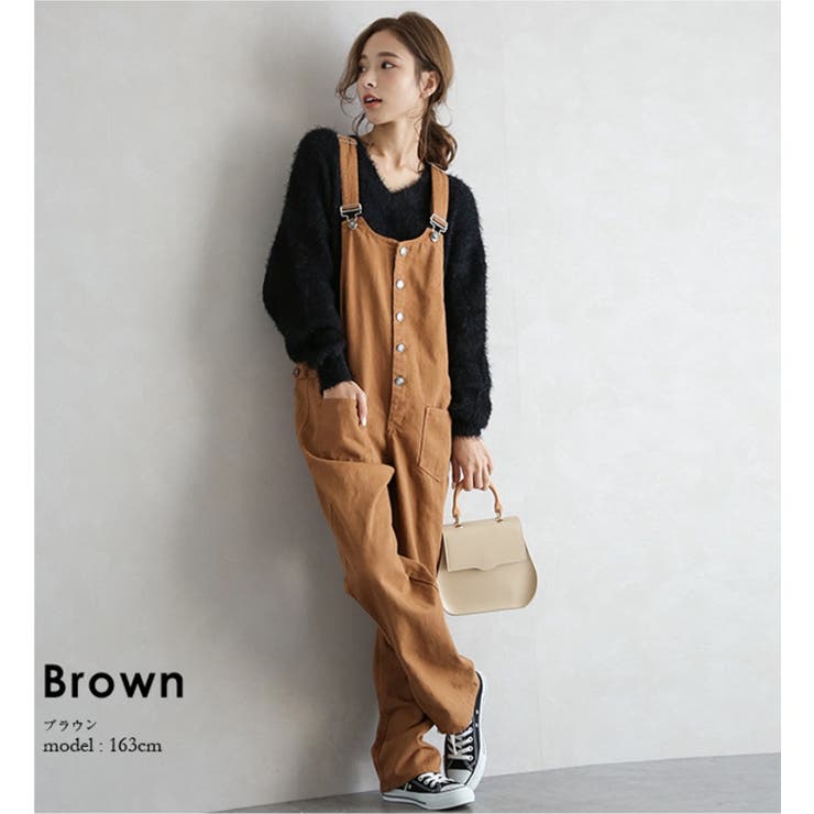 オールインワン サロペット パンツ サロペット レディース 春夏 レディース