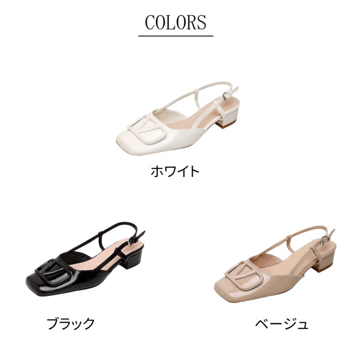 サンダル おしゃれ ローヒール[品番：NWGW0001443]｜NEWGIRL