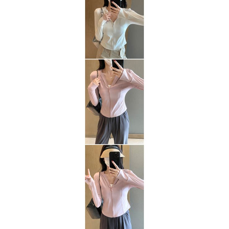 レディース UV パーカー 冷感 長袖 ラッシュガード 遮光 コーディング UVカット オシャレ 夏 羽織り 紫外線対策 