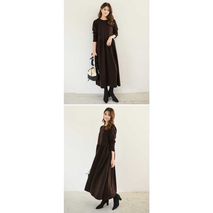 フレアワンピース ロング レディース[品番:NWGW0001507 フレアワンピース ロング レディース[品番:NWGW0001507