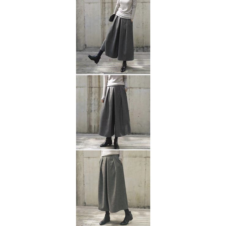 ワイドパンツ レディース きれいめ[品番：NWGW0001558]｜NEWGIRL