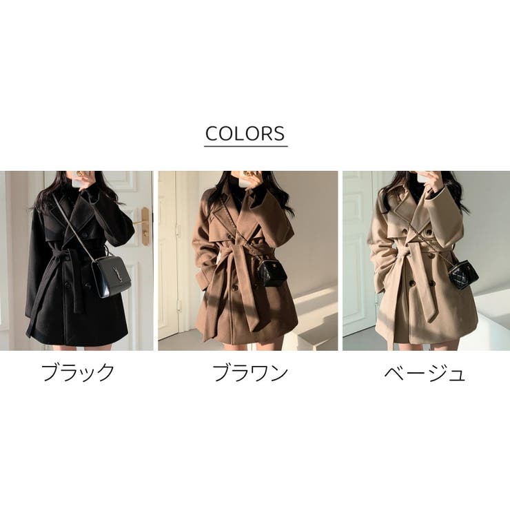 楽天市場】チェスターコート レディース ロングコート アウター