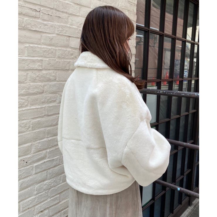 one after another】ファーショートコート[品番：NCLW0009073]｜NICE