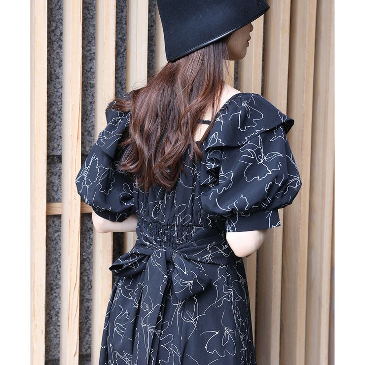 アソートフリルワンピ[品番：NCLW0008395]｜NICE CLAUP / OLIVE des
