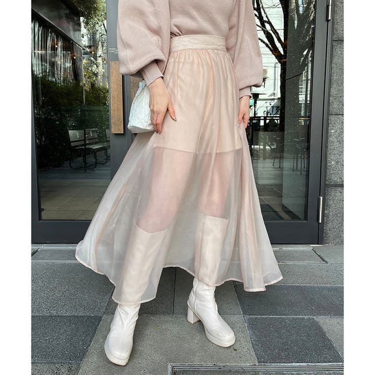 【one after another】シアーパンツスカート[品番：NCLW0010039]｜NICE CLAUP  OUTLET（ナイスクラップアウトレット）のレディースファッション通販｜SHOPLIST（ショップリスト）