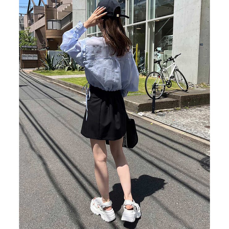 one after another】ボタンハイウエストスカート[品番：NCLW0010645