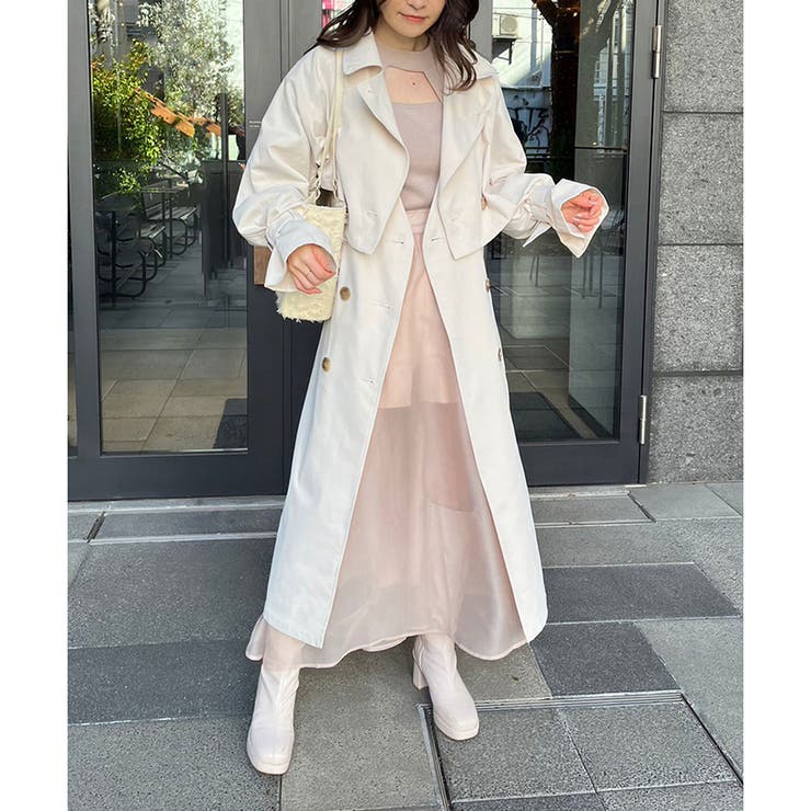 あざとモテフーディーコート one after another】あざとモテ